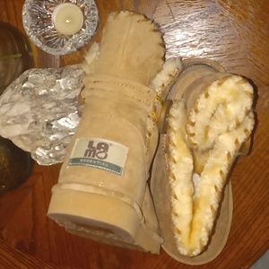 New suede & fleece LAMO booties